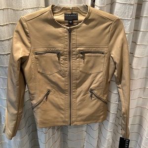 NWT Faux Leather Jacket